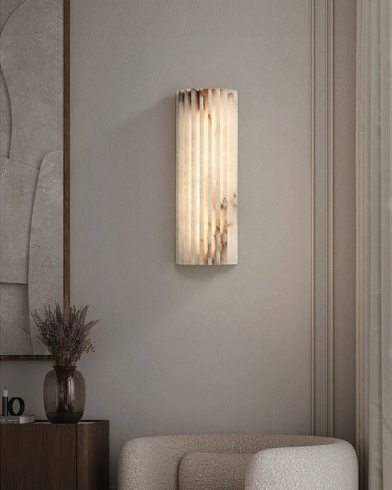 Alvia Alabaster Wall Light Vakkerlight