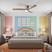 Nordic Wooden Ceiling Fan Light Vakkerlight