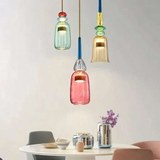 Glazed Pendant Light Simprolos