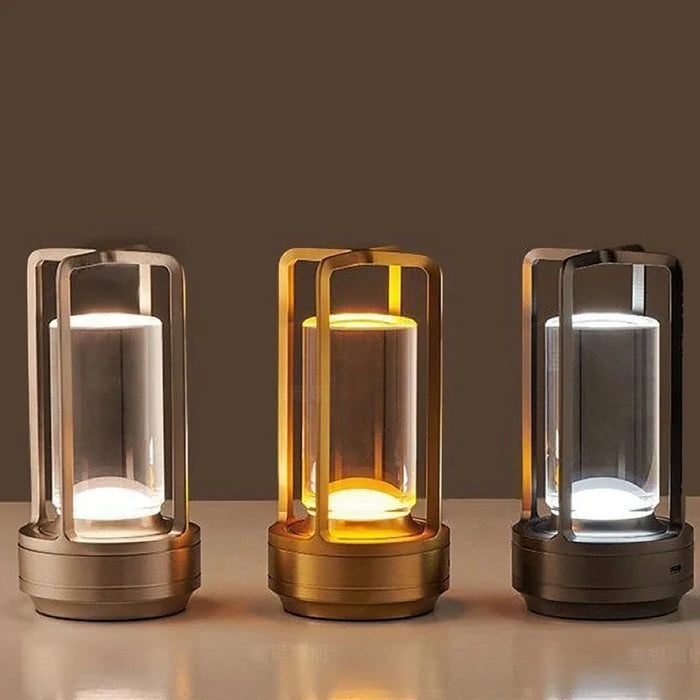 Simprolos Crystal Lantern Lamp