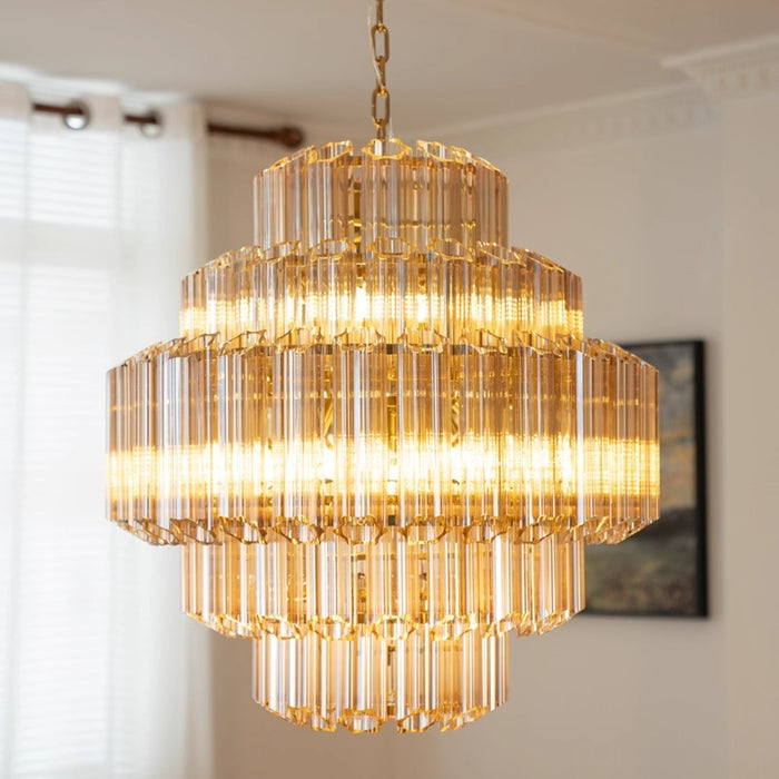 Aurum Cascade Murano Chandelier
