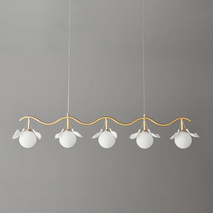 Gingko Orb Chandelier Simprolos