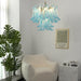 Azure Drift Glass Chandelier Vakkerlight