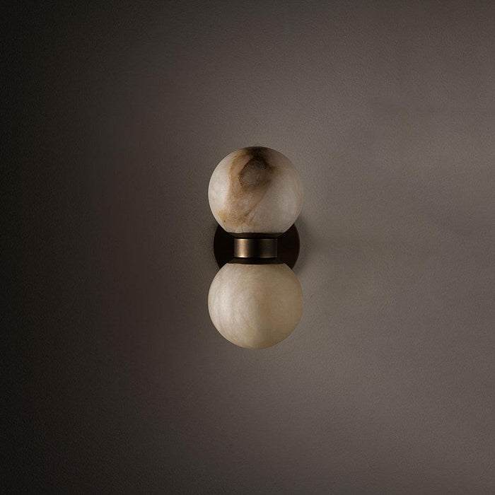 Alabaster Celestia Orb Wall Light Simprolos
