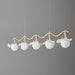 Gingko Orb Chandelier Simprolos