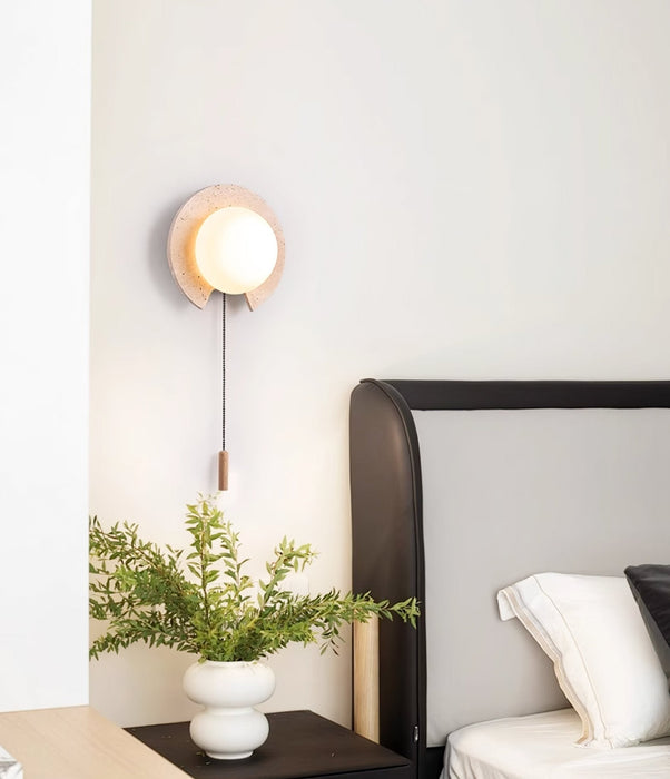 Solclip Travertine Wall Light Vakkerlight