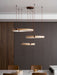 Celestial Orbit Travertine Chandelier Simprolos