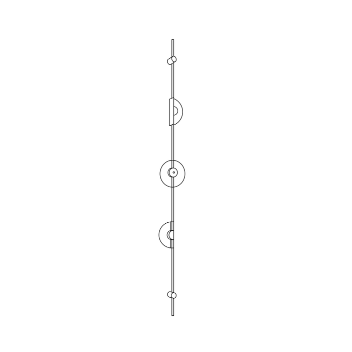 Alabaster Vertical Wall Sconce Vakkerlight