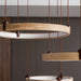 Celestial Orbit Travertine Chandelier Simprolos