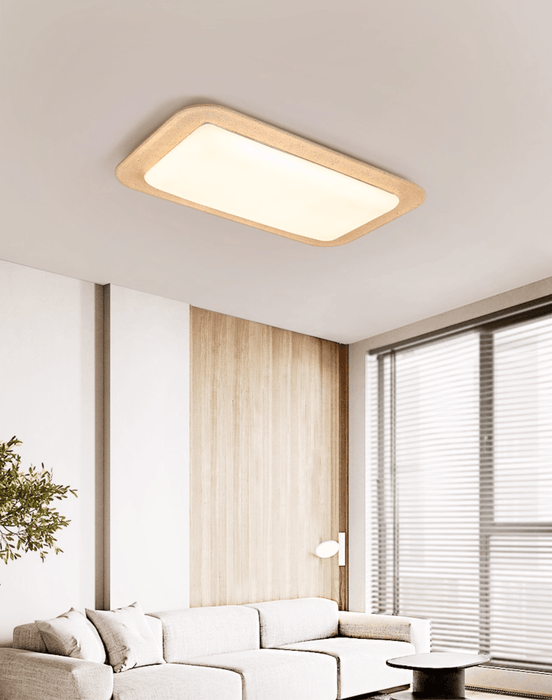Sandveil Travertine Ceiling Light Simprolos
