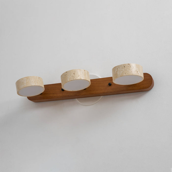 Travertine Duo Wall Light Simprolos