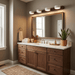 Travertine Duo Wall Light Simprolos