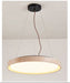 Travertine Circle Led Pendant Light Simprolos