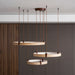 Celestial Orbit Travertine Chandelier Simprolos