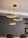 Celestial Orbit Travertine Chandelier Simprolos