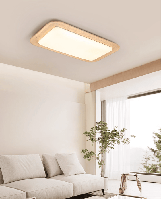 Sandveil Travertine Ceiling Light Simprolos