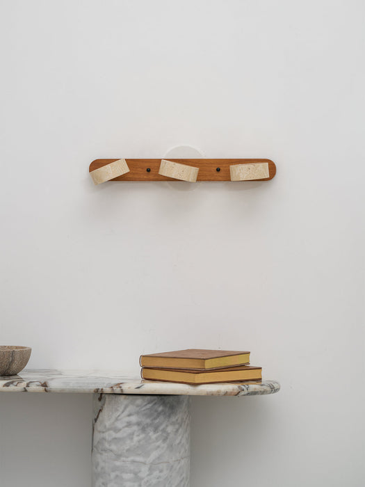 Travertine Duo Wall Light Simprolos