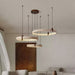 Celestial Orbit Travertine Chandelier Simprolos