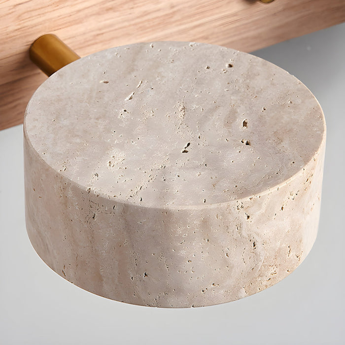 Travertine Duo Wall Light Simprolos