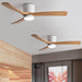 Nordic Wooden Ceiling Fan Light Vakkerlight