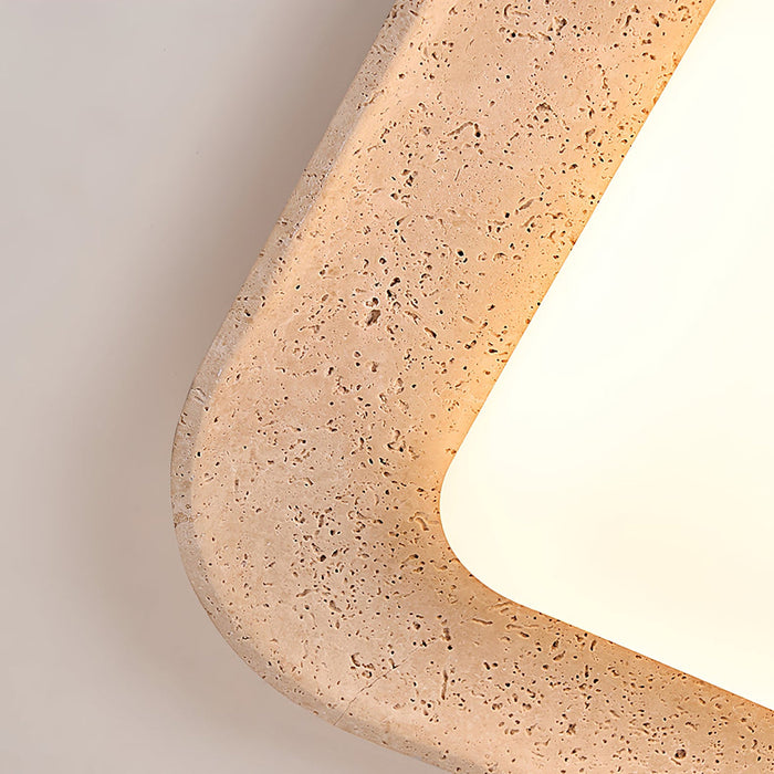 Sandveil Travertine Ceiling Light Simprolos