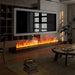 3D Atomized Fireplace Water Electric Fireplace 3D Mist Fireplace Embedded Realistic Mist Flame Remote Control APP Interior Decoration Steam Fireplace - Simprolos