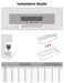 3D Atomized Fireplace Water Electric Fireplace 3D Mist Fireplace Embedded Realistic Mist Flame Remote Control APP Interior Decoration Steam Fireplace - Simprolos