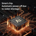 3D Atomized Fireplace Water Electric Fireplace 3D Mist Fireplace Embedded Realistic Mist Flame Remote Control APP Interior Decoration Steam Fireplace - Simprolos