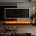 3D Atomized Fireplace Water Electric Fireplace 3D Mist Fireplace Embedded Realistic Mist Flame Remote Control APP Interior Decoration Steam Fireplace - Simprolos
