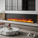 3D Atomized Fireplace Water Electric Fireplace 3D Mist Fireplace Embedded Realistic Mist Flame Remote Control APP Interior Decoration Steam Fireplace - Simprolos