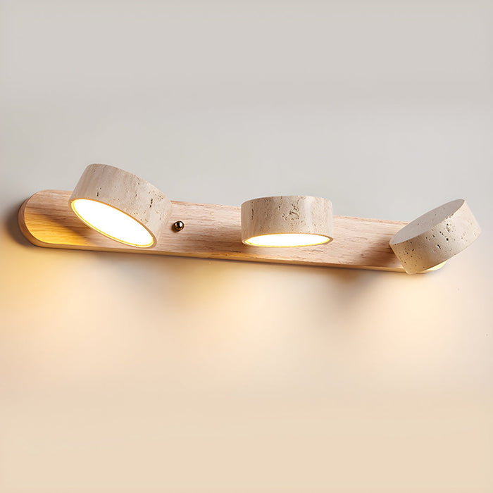Travertine Duo Wall Light Simprolos