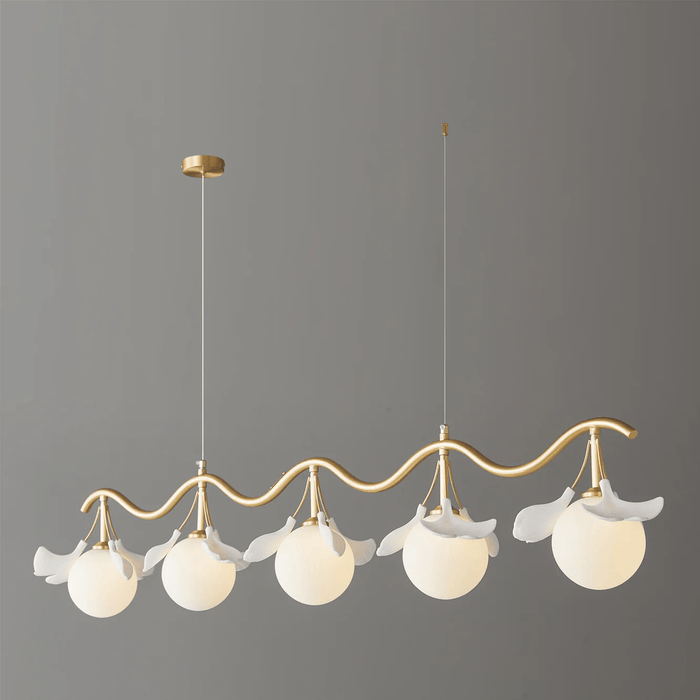 Gingko Orb Chandelier Simprolos