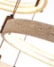 Celestial Orbit Travertine Chandelier Simprolos