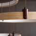 Celestial Orbit Travertine Chandelier Simprolos