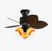 Tropica Palm Ceiling Fan Light Vakkerlight