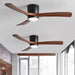Nordic Wooden Ceiling Fan Light Vakkerlight