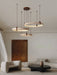 Celestial Orbit Travertine Chandelier Simprolos