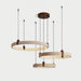 Celestial Orbit Travertine Chandelier Simprolos