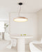 Travertine Circle Led Pendant Light Simprolos