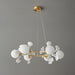 Gingko Orb Chandelier Simprolos