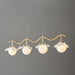 Gingko Orb Chandelier Simprolos