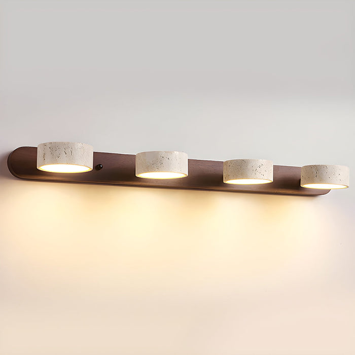 Travertine Duo Wall Light Simprolos
