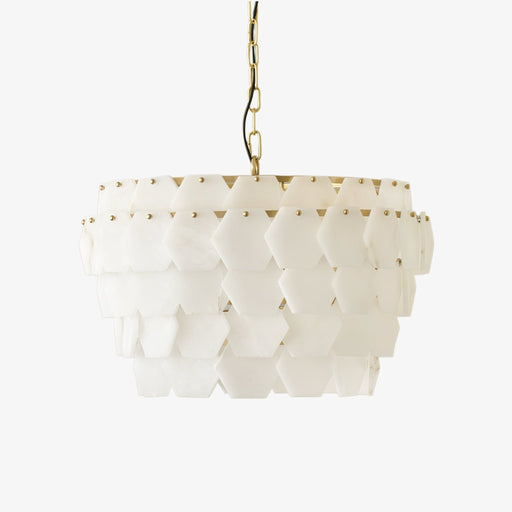 Hexa Cloud Alabaster Pendant Light Vakkerlight