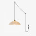 Alabaster Dome Swag Alabaster Pendant Lamp Vakkerlight