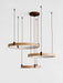 Celestial Orbit Travertine Chandelier Simprolos