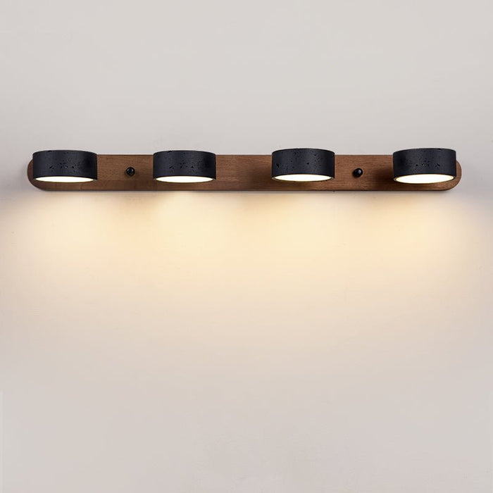 Black Travertine Duo Wall Light Simprolos