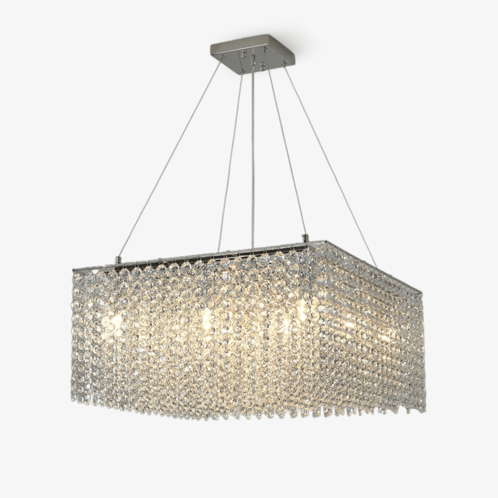 Crystal Frame Chandelier Vakkerlight