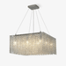 Crystal Frame Chandelier Vakkerlight