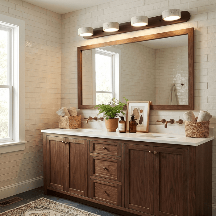 Travertine Duo Wall Light Simprolos