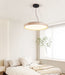 Travertine Circle Led Pendant Light Simprolos